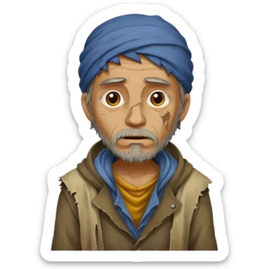 beggar sticker