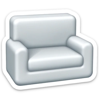 sofa foam block, soft and puffy sticker