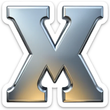 letters "AI" sticker