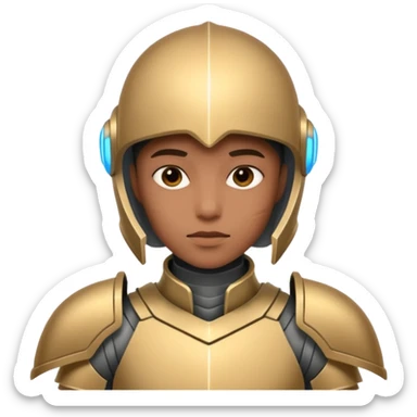 Deus ex human  sticker