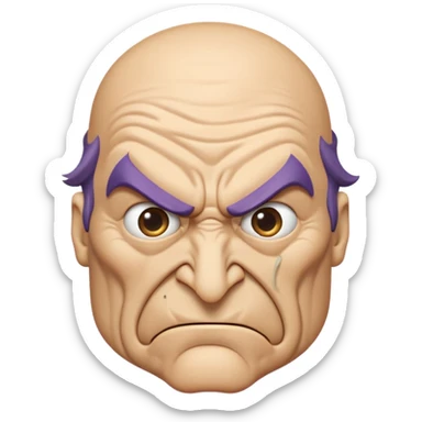 Batman smelled something bad and is disgusted  sticker