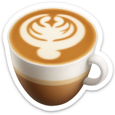 Latte  sticker