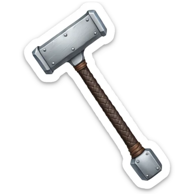 Thor's hammer sticker