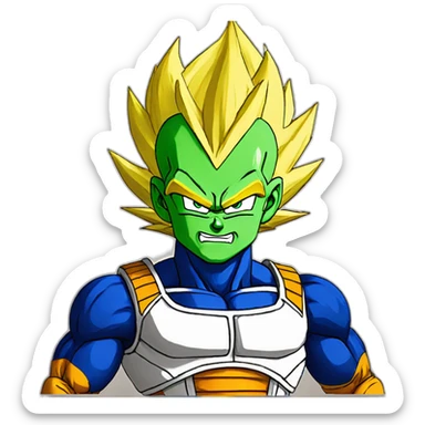Dragon ball, vegeta  sticker