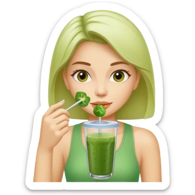 woman detox healthy sticker