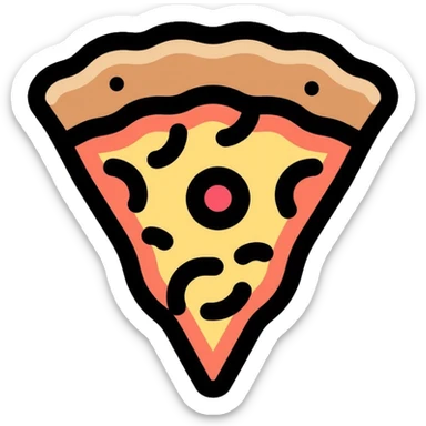 slice of pizza sticker