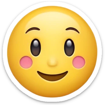 Shrugging emoji sticker