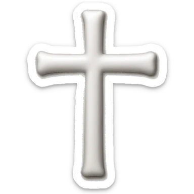 Cross sticker