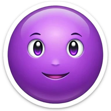 Purple sticker