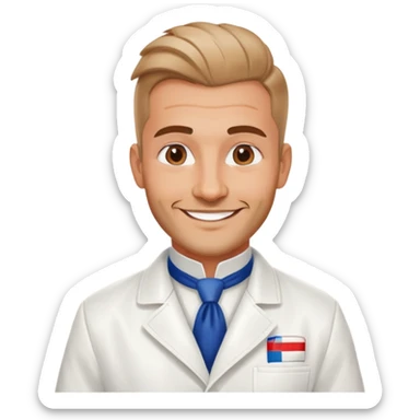 a happy croatian barber  sticker