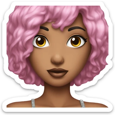 Seductive, Realistic,Glittering, Glamorous sticker