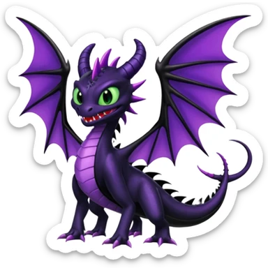 Plankton-Venom-Spyro-Cynder-Toothless-fusion sticker