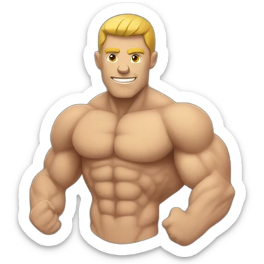 musculação sticker