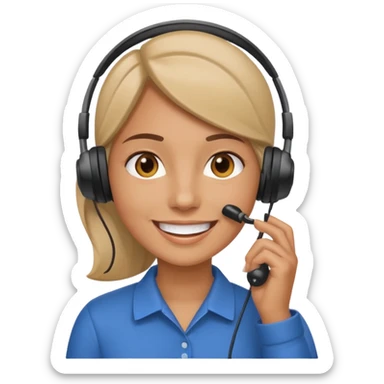 sales, customer call sticker