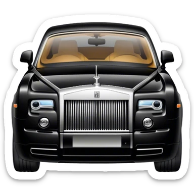 Rolce royce phantom sticker