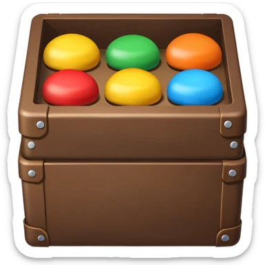 caja de bombones sticker