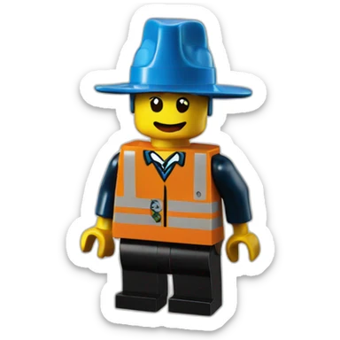 Lego bricks sticker