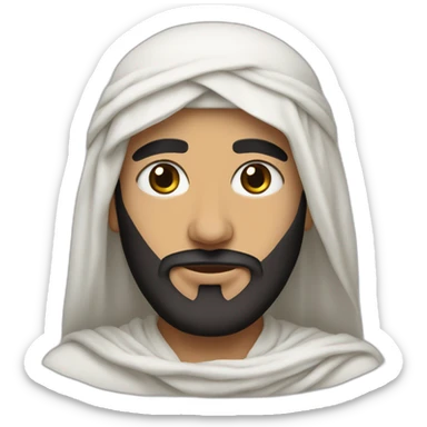 emirati shemagh sticker