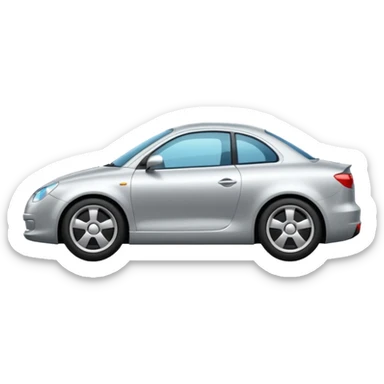 CARRO DE PERFIL sticker