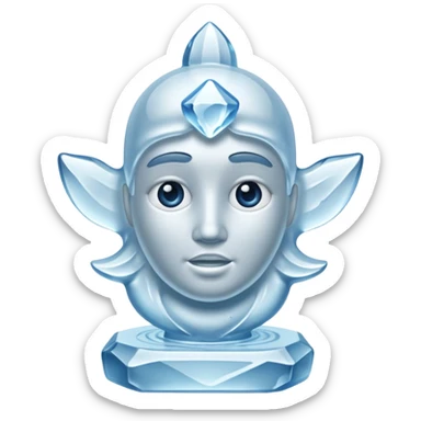 Ice Statue sticker