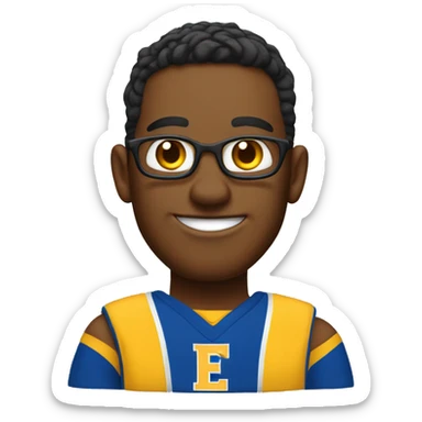 Chandler the Mascot from Worcester State University sticker