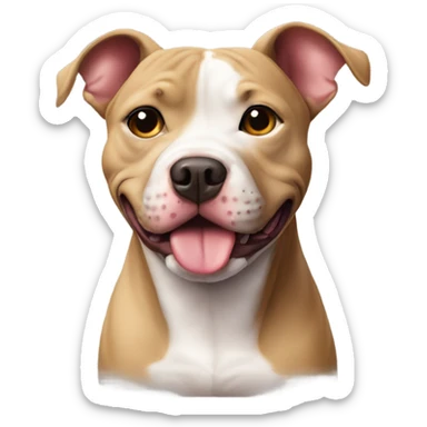Pittbull love sticker