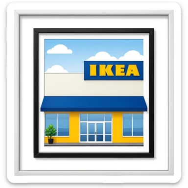Ikea store sticker
