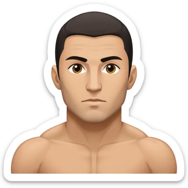 Merab Dvarishvilli fighting he is ufc fighter sticker