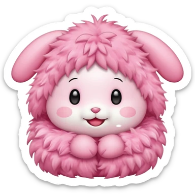 my melody  great work sticker