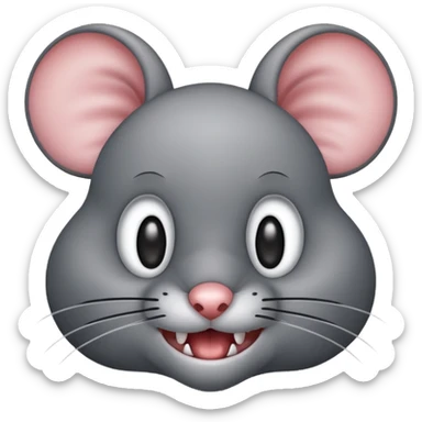 Mice with big teeth  sticker