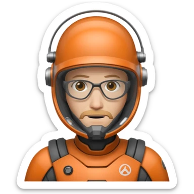 gordon freeman 100 100px sticker