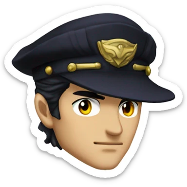 Kujo Jotaro Portrait  sticker