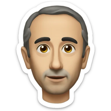 eric zemmour torse nu sticker