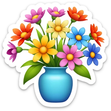 Spring sticker