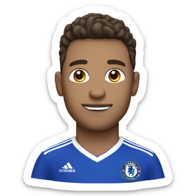 chelsea fc football player sticker