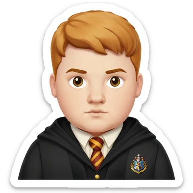 Jamie Waylett is Vincent crabbe in Harry Potter sticker