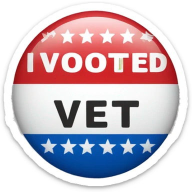 I voted sticker sticker