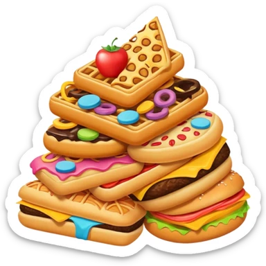 junk food sticker