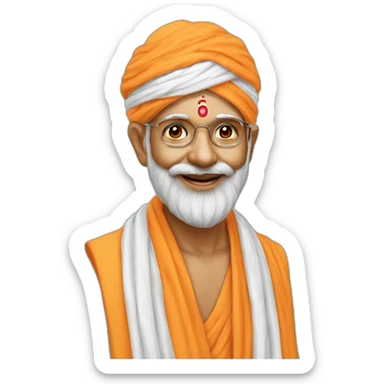 mahant swami maharaj baps sant guru sticker