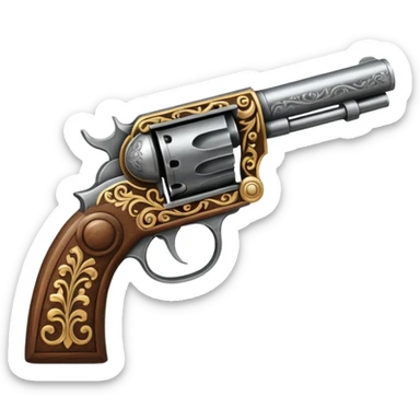 old 1600s handgun
 sticker