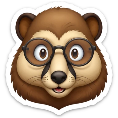 professor ant eater sticker