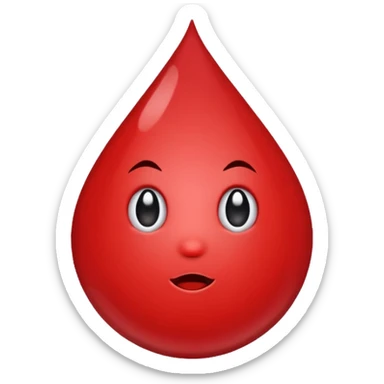 create a pack of emojis for a tweet with this theme: blood droplet emojis sticker