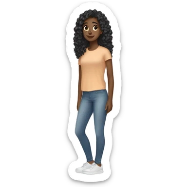 clean girl vibes sticker