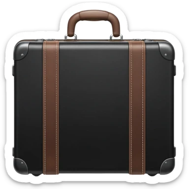 black Suitcase sticker