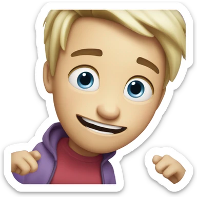 Inside out 2 embarrassment  sticker