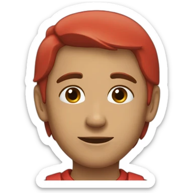 teinture rouge  sticker