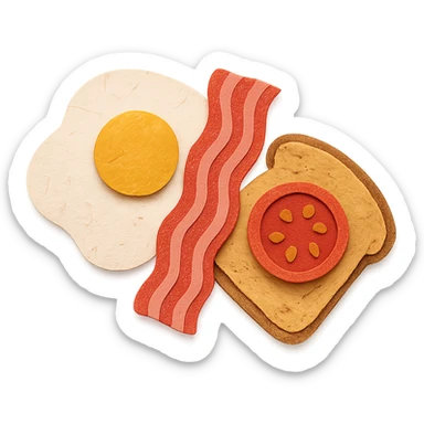 breakfast sticker
