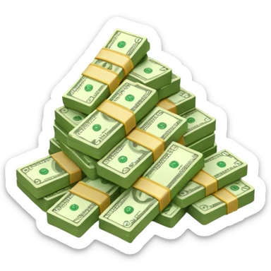 Money received  sticker