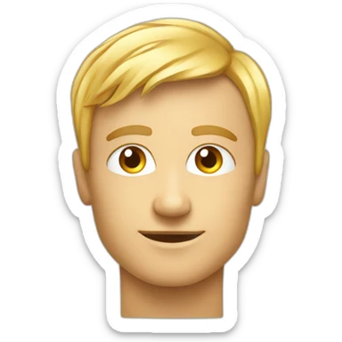 Self-Improvement human chart symbol sticker