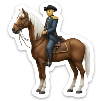 moitié homme, moitié cheval sticker